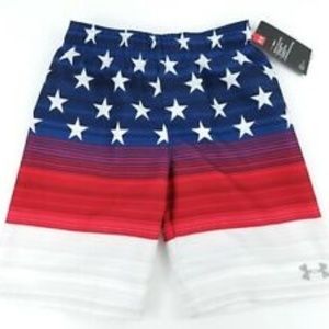 under armour american flag shorts